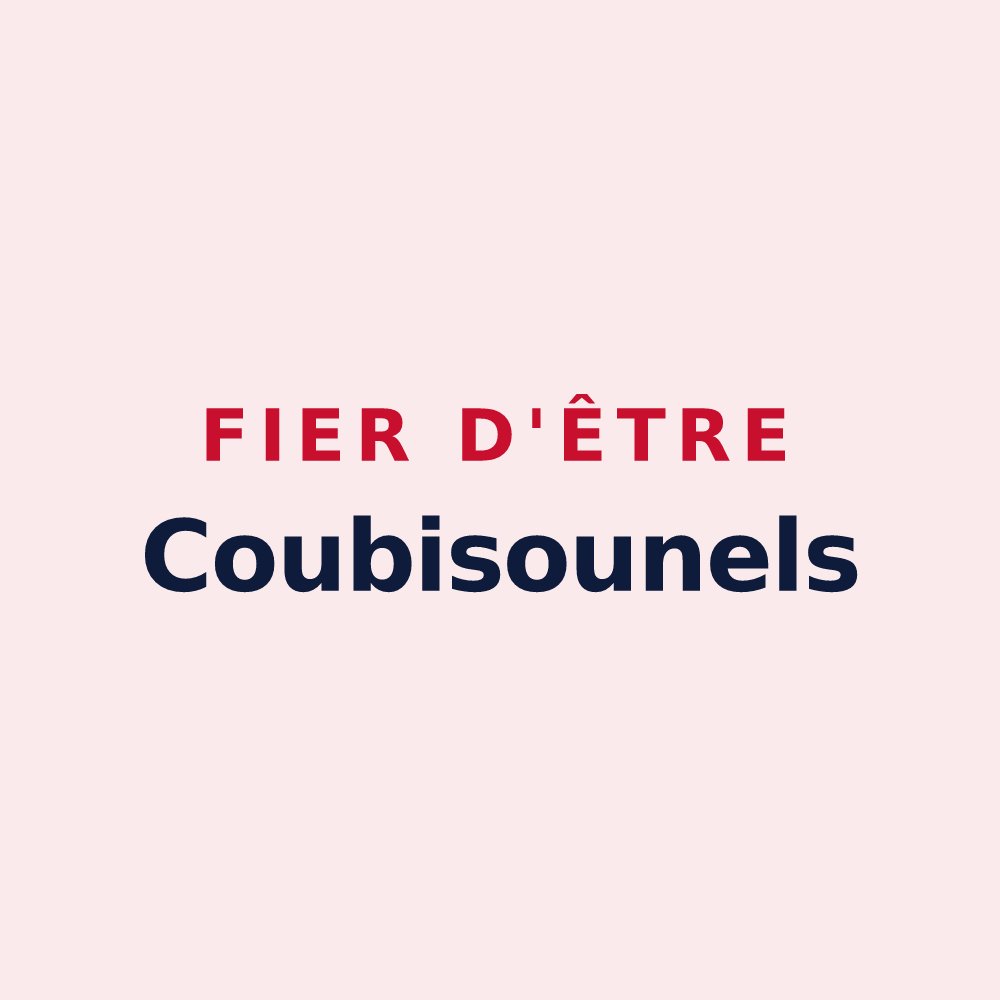 Magnet « Fier d'être Coubisounels » — design pour Coubisou