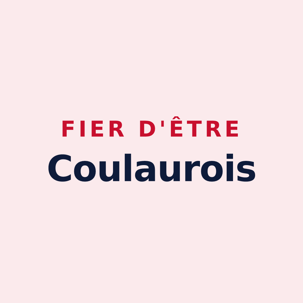 Magnet « Fier d'être Coulaurois » — design pour Coulaures
