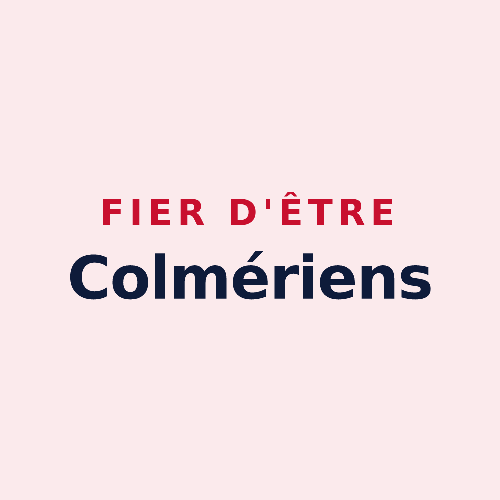 Magnet « Fier d'être Colmériens » — design pour Coulmiers