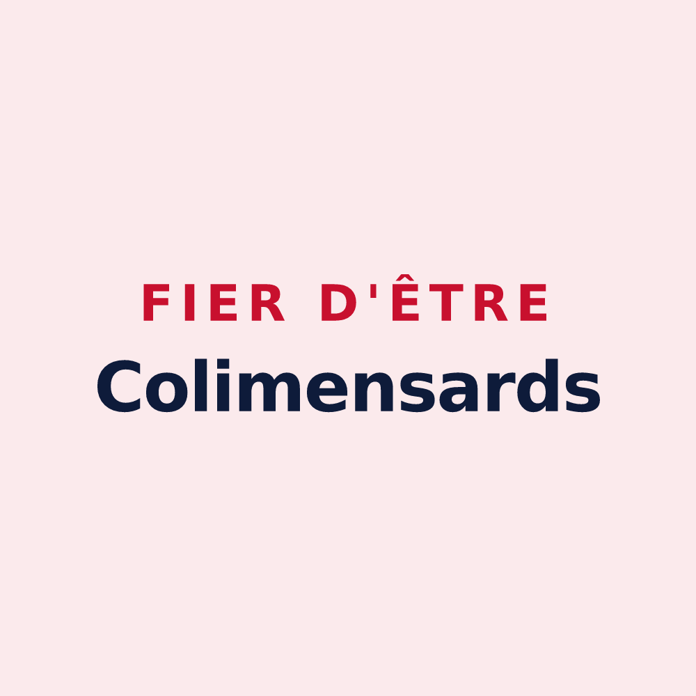 Magnet « Fier d'être Colimensards » — design pour Coulommes-et-Marqueny