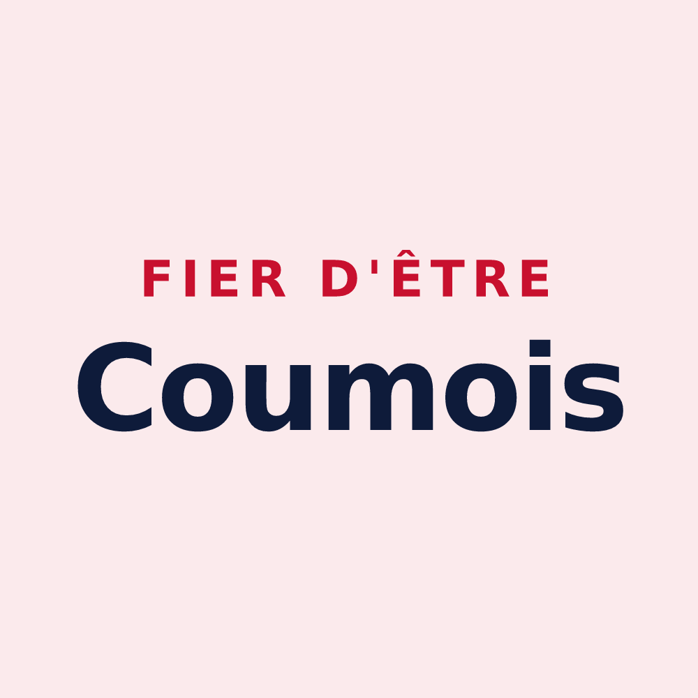 Magnet « Fier d'être Coumois » — design pour Coume
