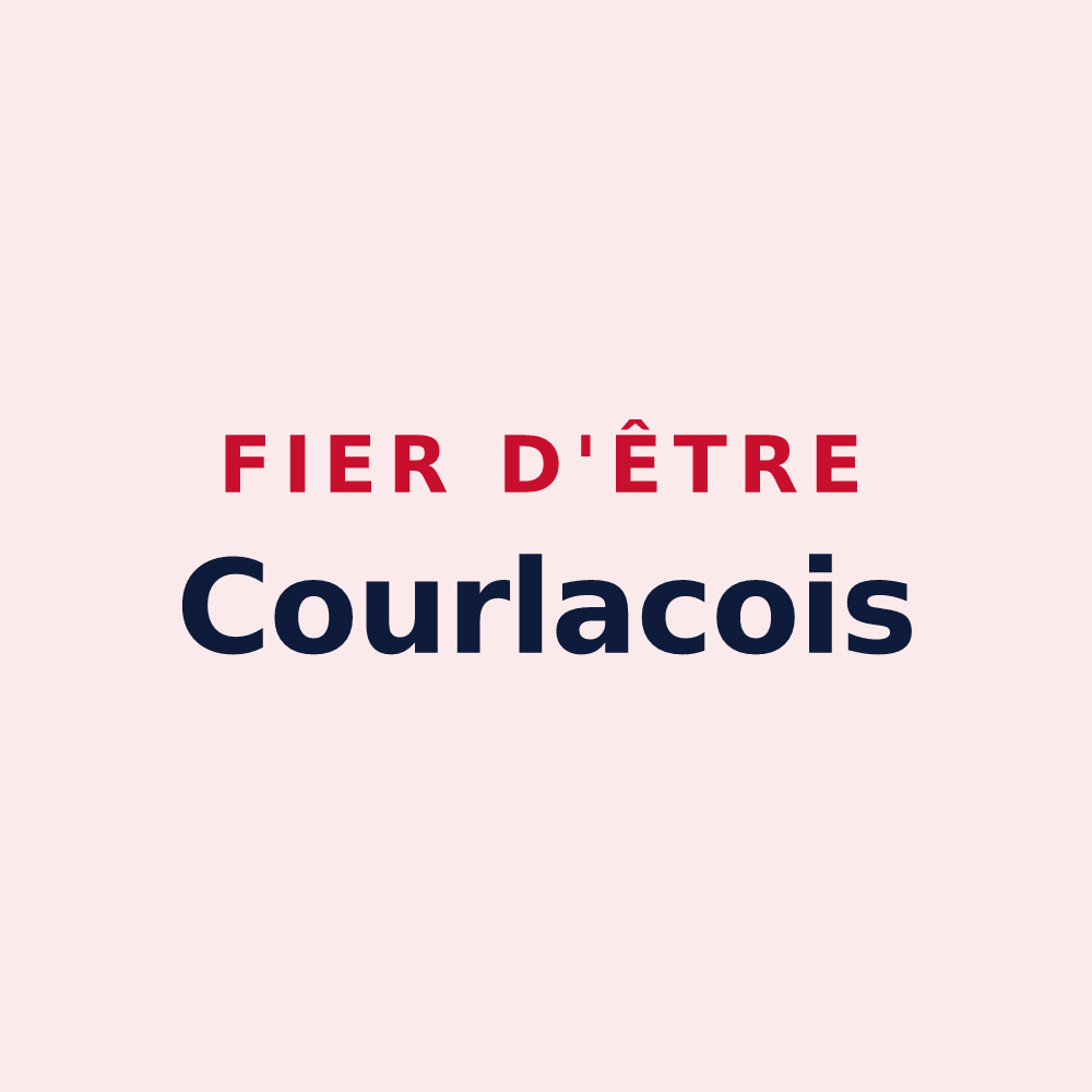 Magnet « Fier d'être Courlacois » — design pour Courlac