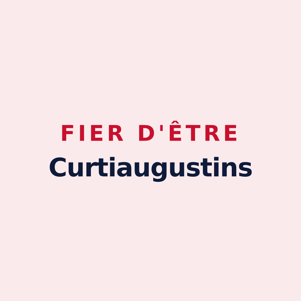 Magnet « Fier d'être Curtiaugustins » — design pour Courtaoult