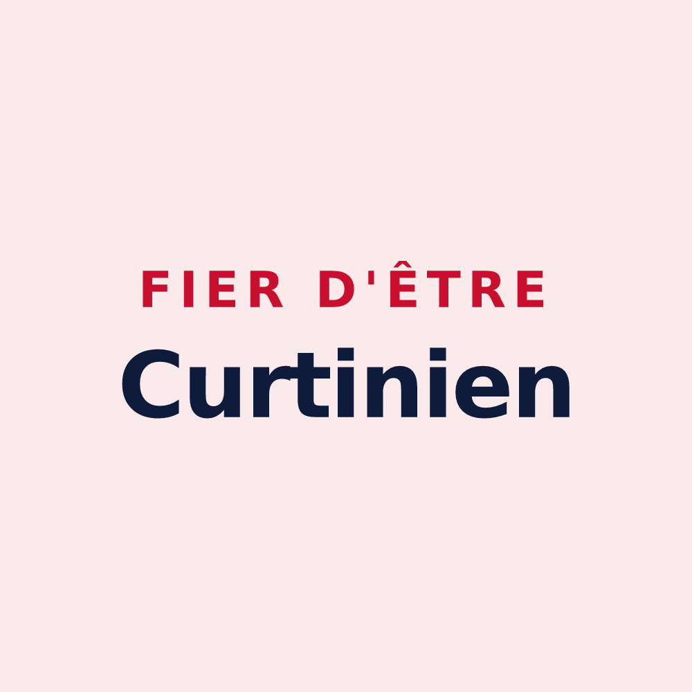 Magnet « Fier d'être Curtinien » — design pour Courtenay