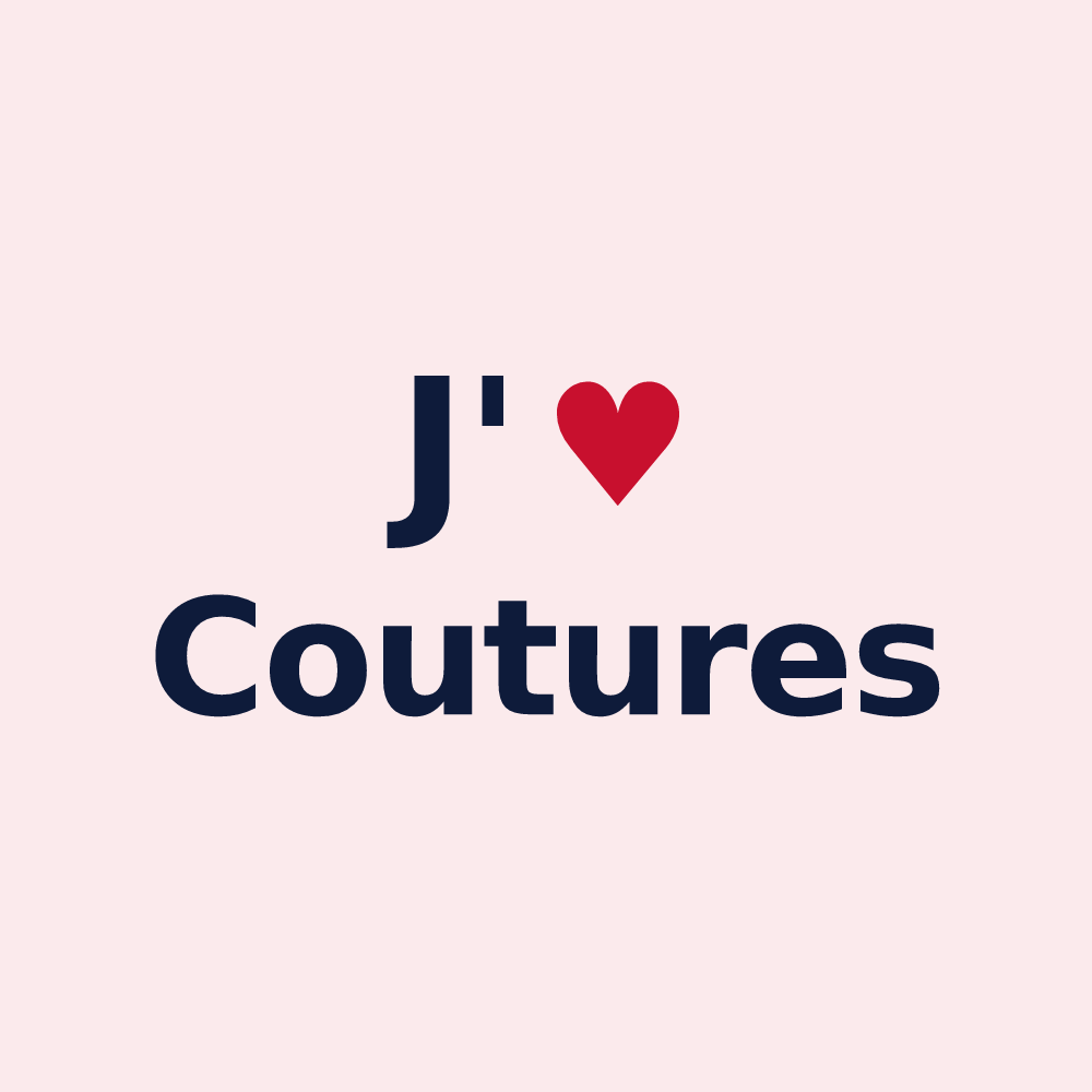 Magnet personnalisé Coutures — design J'aime Coutures
