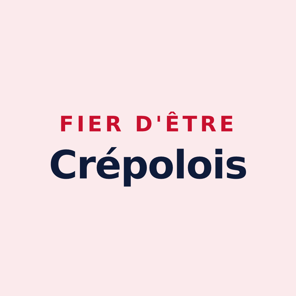 Magnet « Fier d'être Crépolois » — design pour Crépol