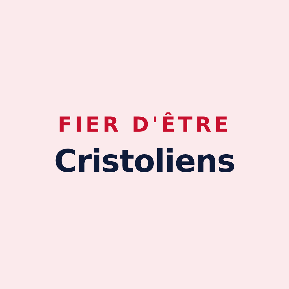 Magnet « Fier d'être Cristoliens » — design pour Créteil