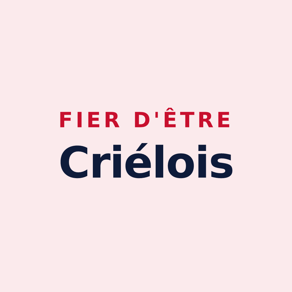 Magnet « Fier d'être Criélois » — design pour Criel-sur-Mer