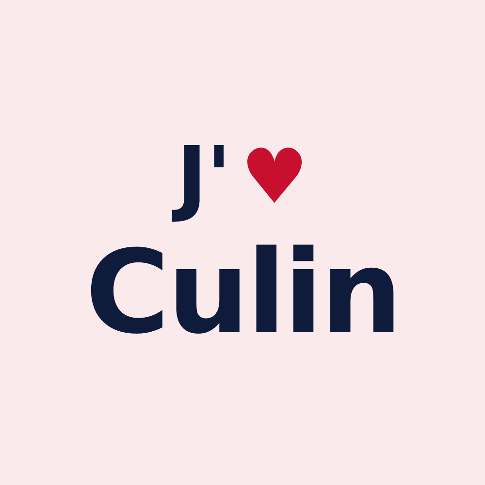 Magnet personnalisé Culin — design J'aime Culin