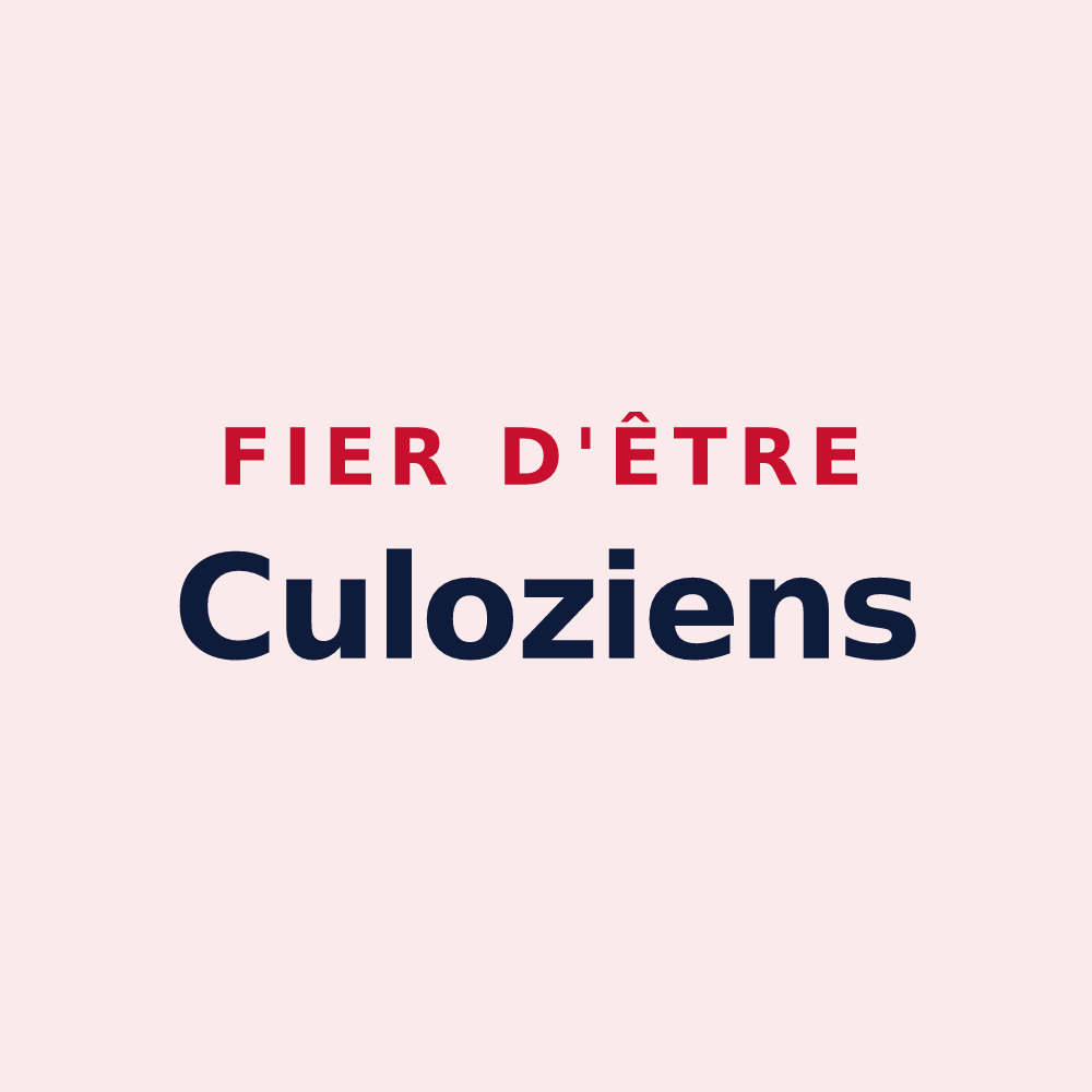 Magnet « Fier d'être Culoziens » — design pour Culoz-Béon