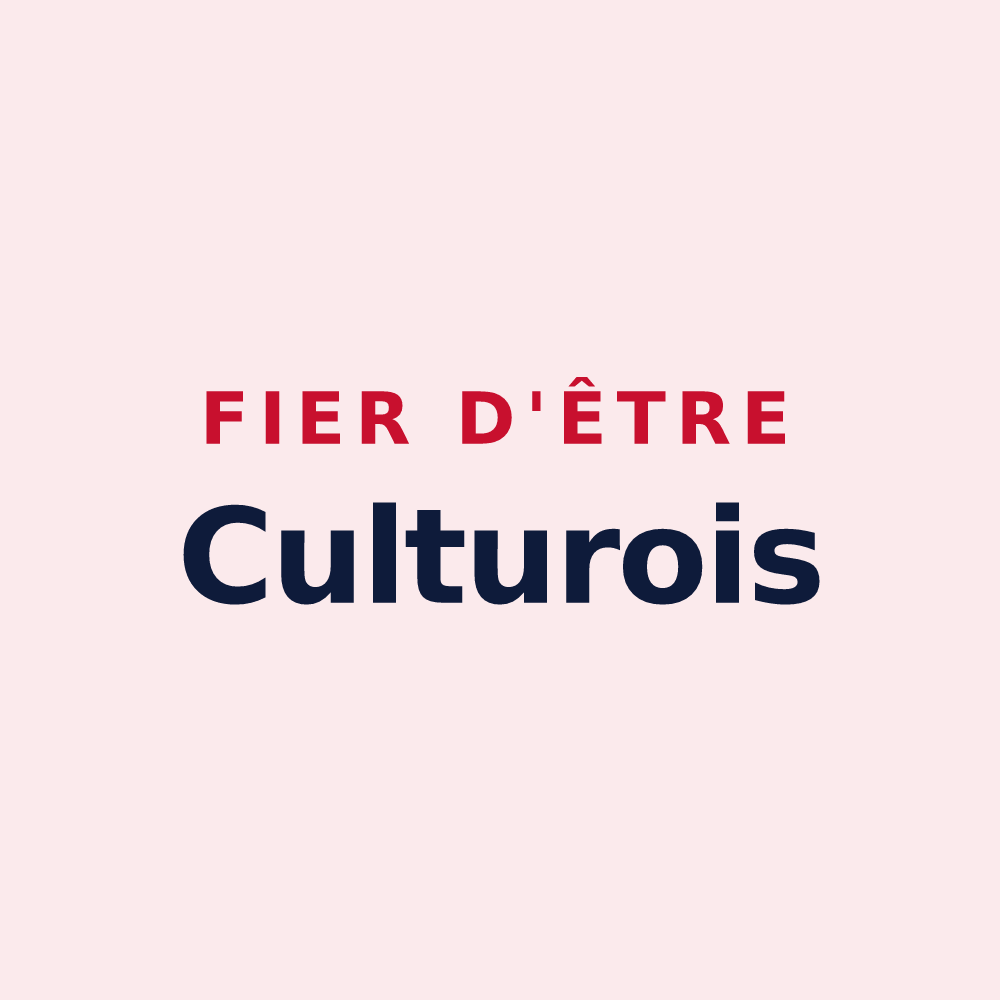 Magnet « Fier d'être Culturois » — design pour Cultures