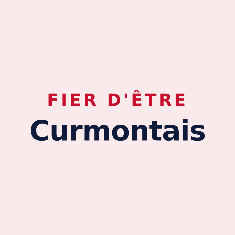 Magnet « Fier d'être Curmontais » — design pour Curmont