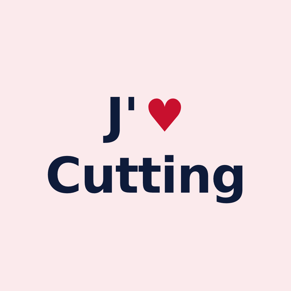 Magnet personnalisé Cutting — design J'aime Cutting