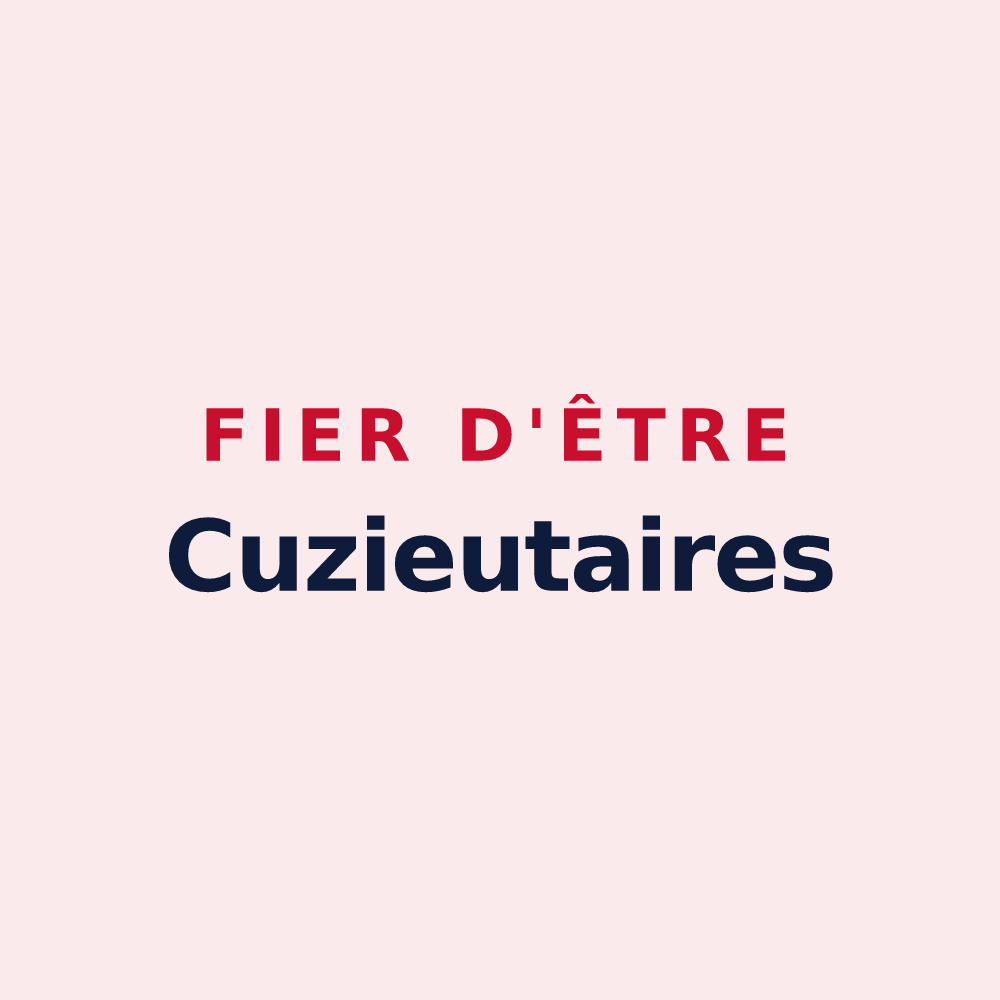 Magnet « Fier d'être Cuzieutaires » — design pour Cuzieu