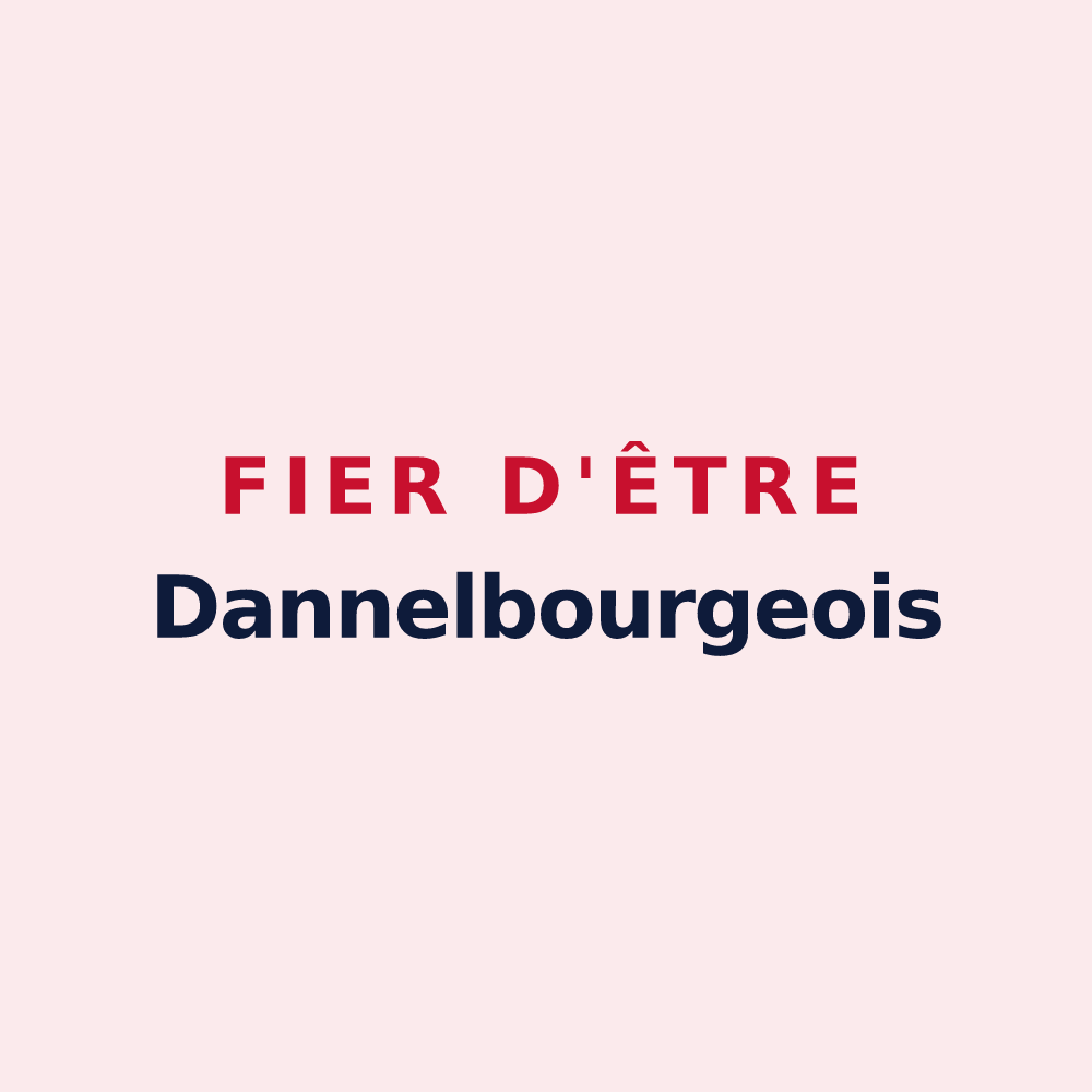 Magnet « Fier d'être Dannelbourgeois » — design pour Dannelbourg
