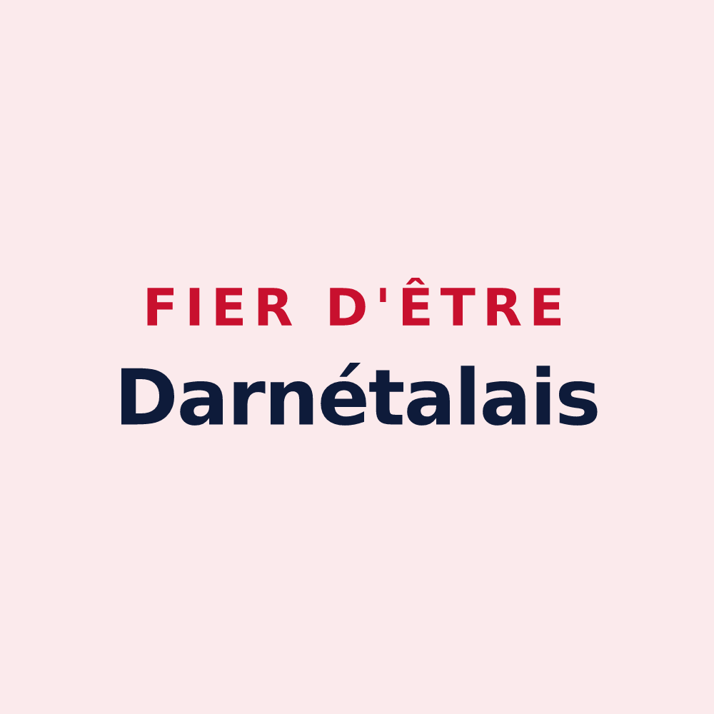 Magnet « Fier d'être Darnétalais » — design pour Darnétal