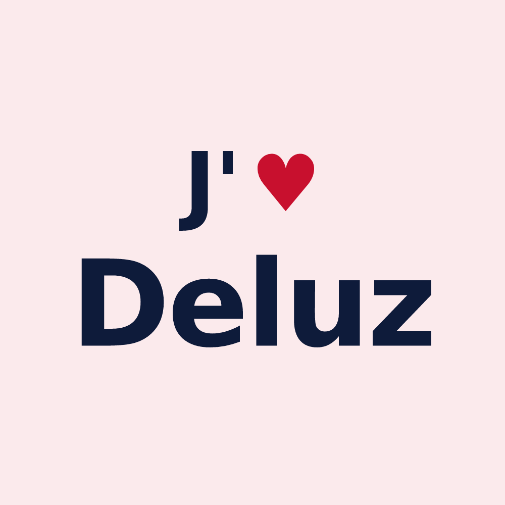 Magnet personnalisé Deluz — design J'aime Deluz
