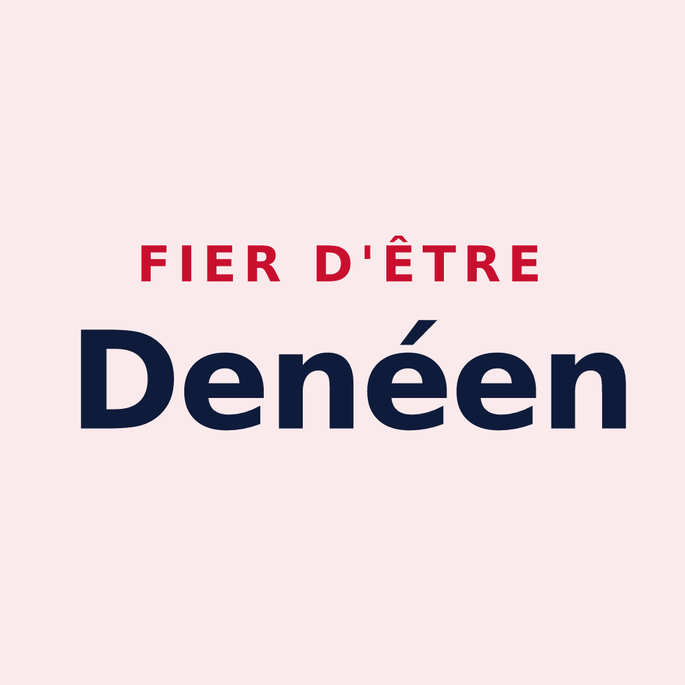 Magnet « Fier d'être Denéen » — design pour Denée