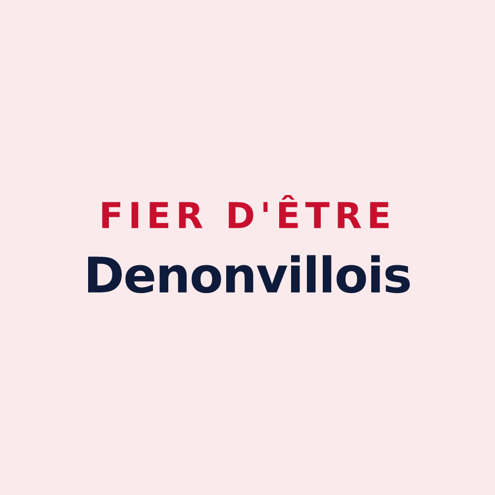Magnet « Fier d'être Denonvillois » — design pour Denonville
