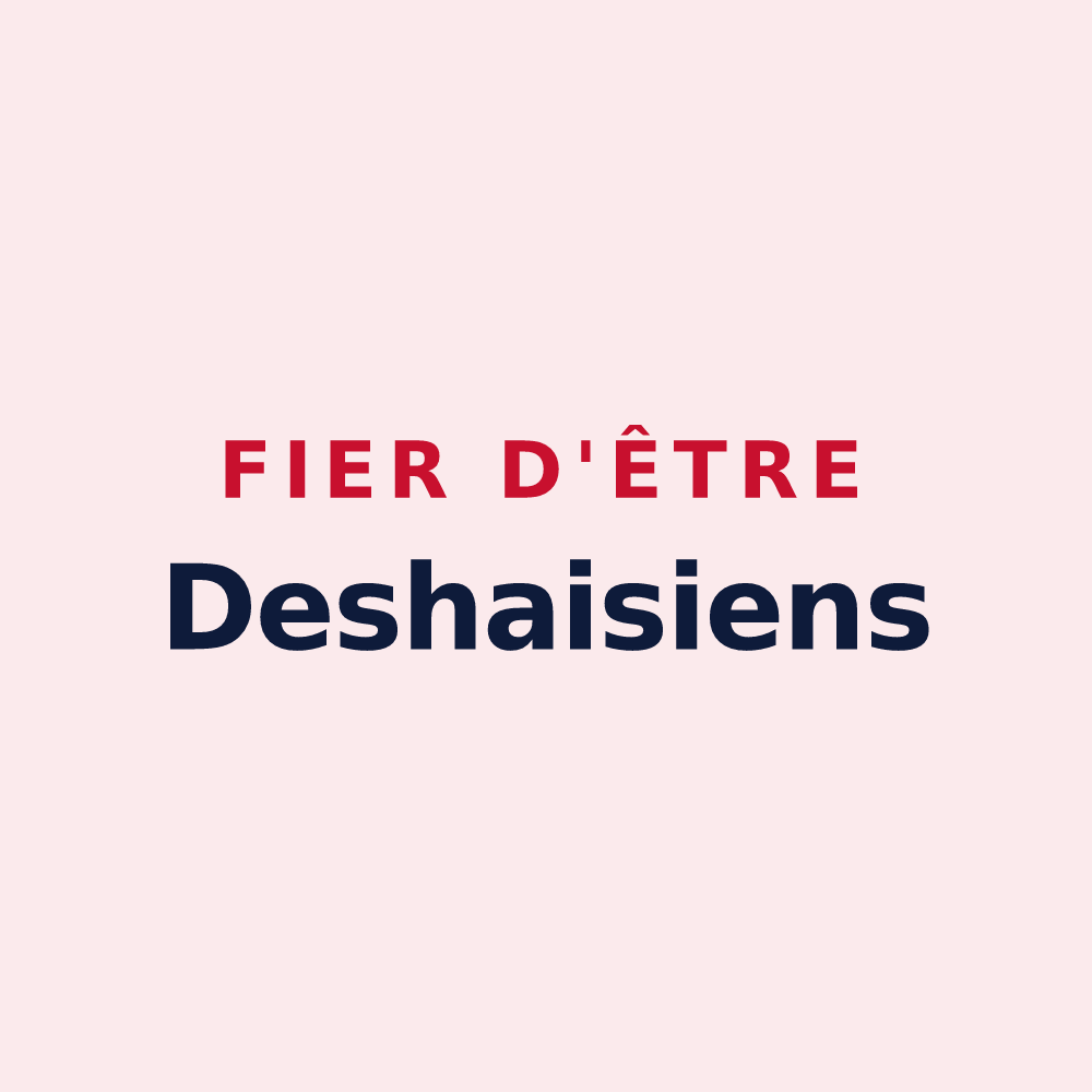 Magnet « Fier d'être Deshaisiens » — design pour Deshaies