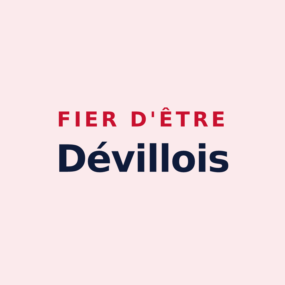 Magnet « Fier d'être Dévillois » — design pour Déville-lès-Rouen