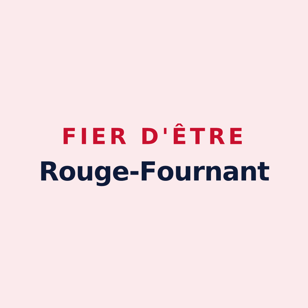 Magnet « Fier d'être Rouge-Fournant » — design pour Deycimont