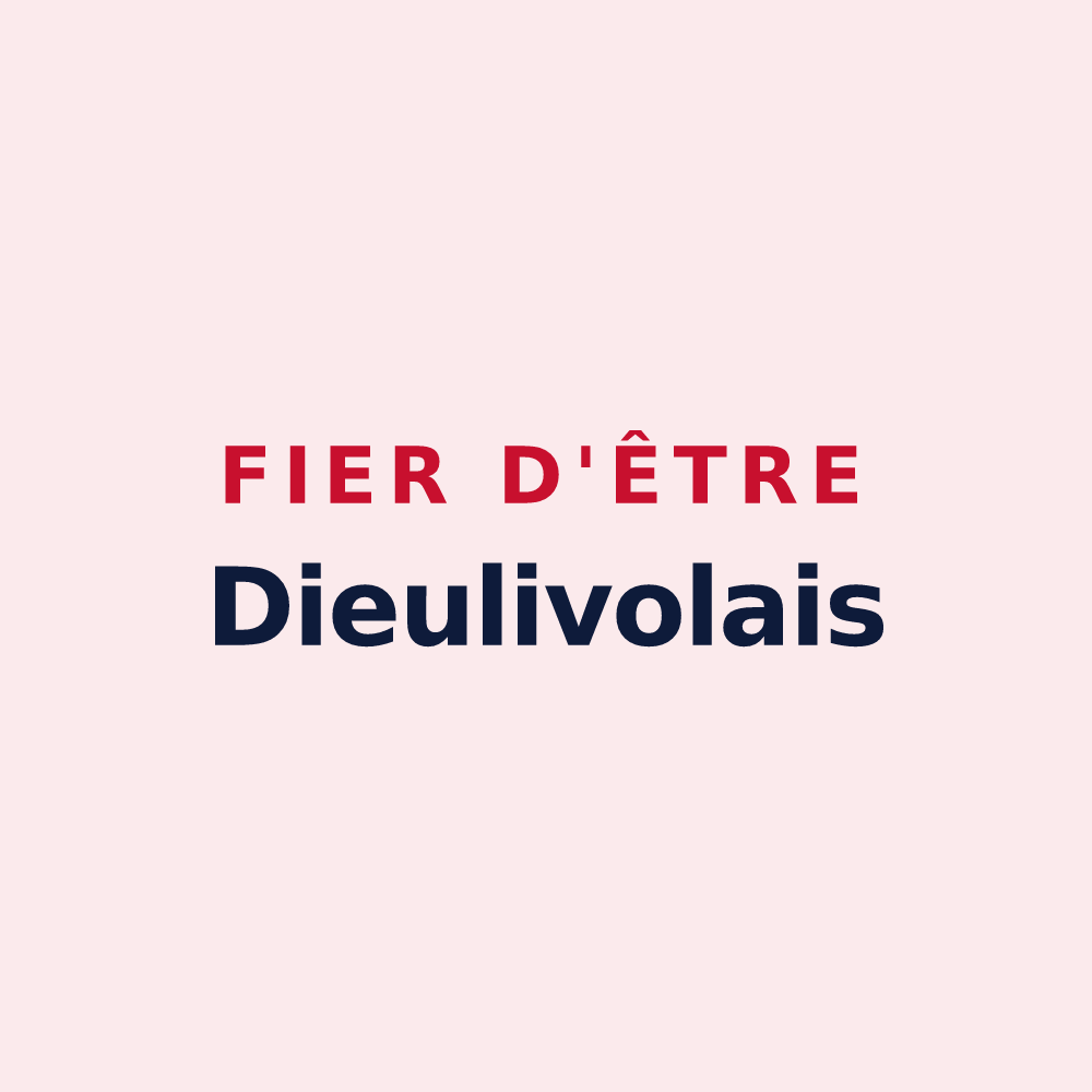 Magnet « Fier d'être Dieulivolais » — design pour Dieulivol