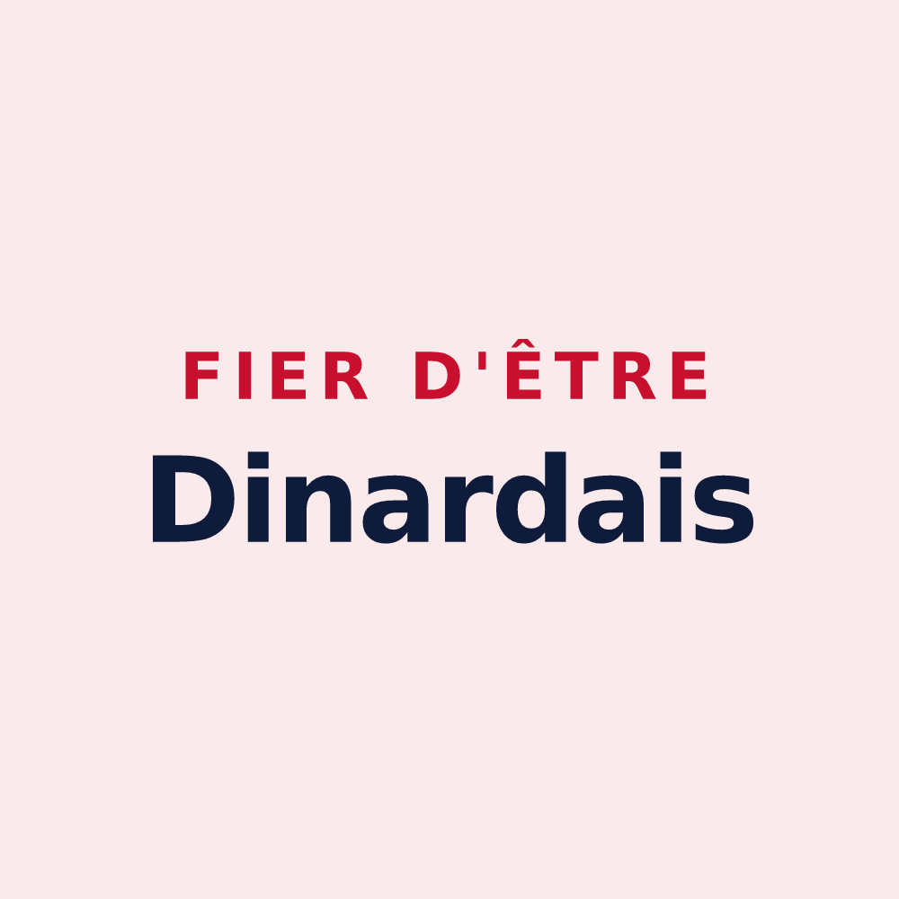 Magnet « Fier d'être Dinardais » — design pour Dinard