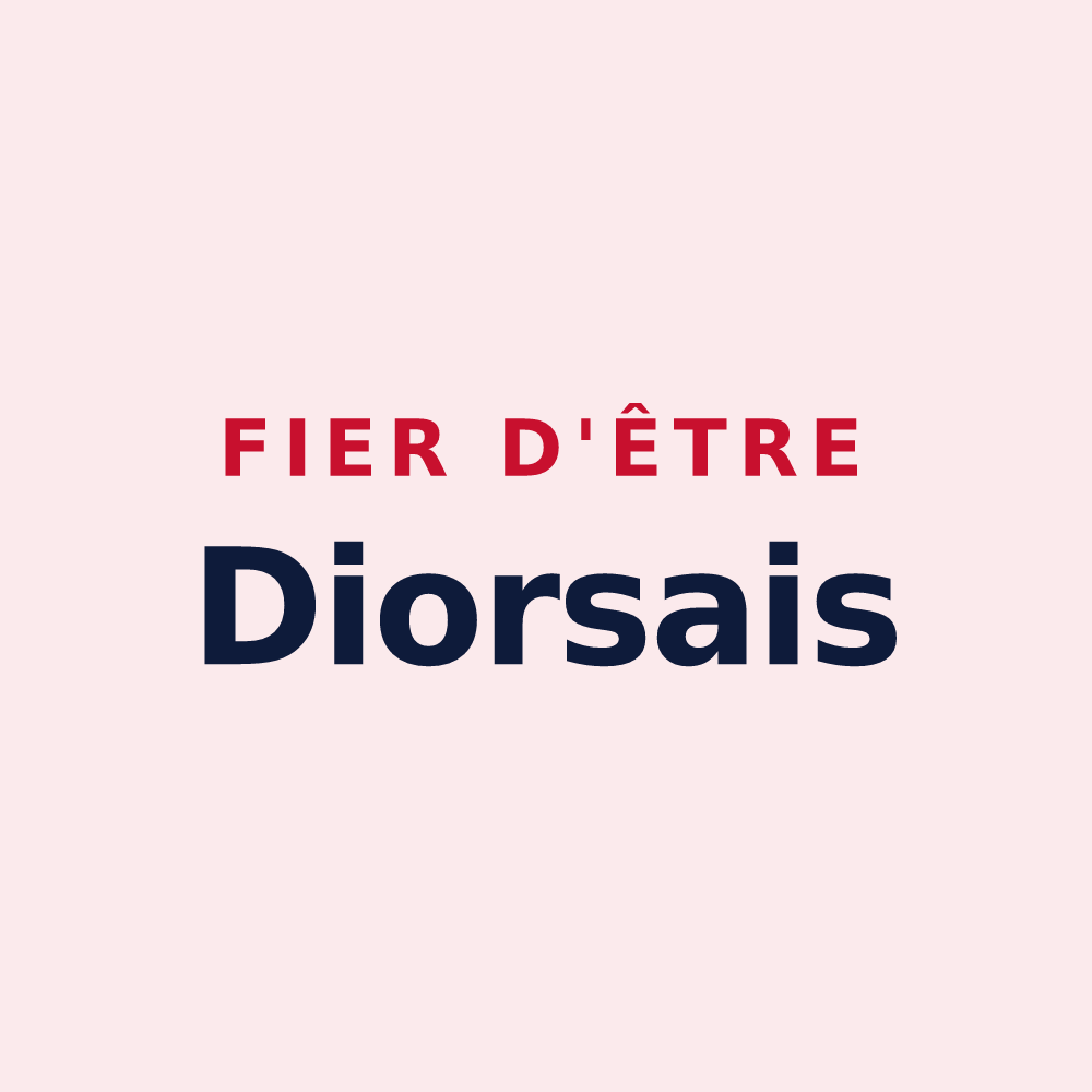Magnet « Fier d'être Diorsais » — design pour Diors