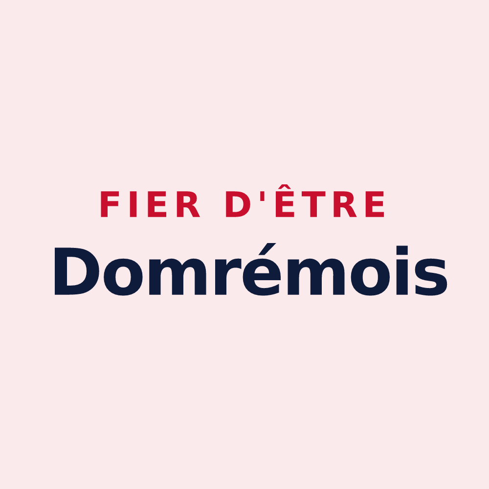 Magnet « Fier d'être Domrémois » — design pour Domrémy-la-Pucelle