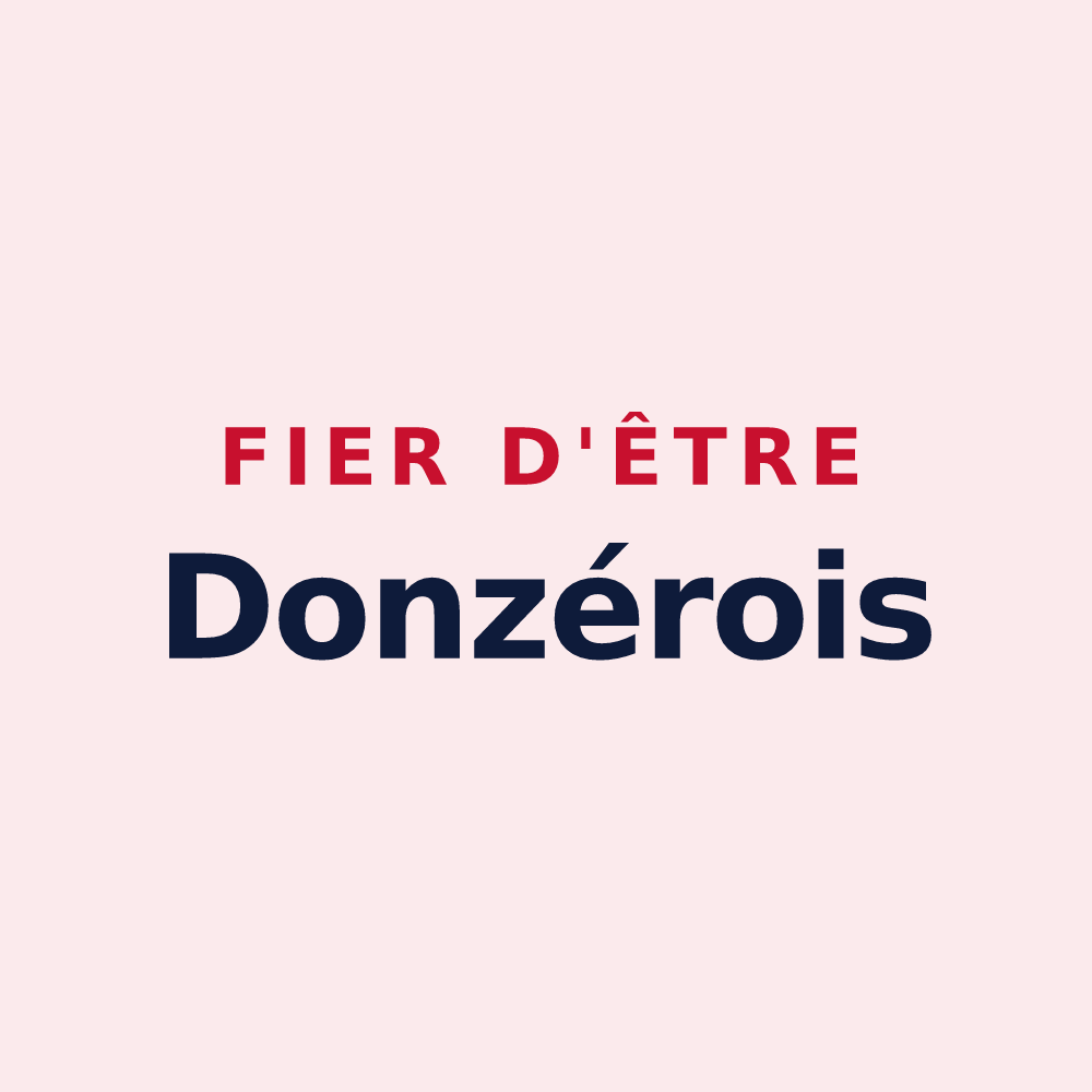 Magnet « Fier d'être Donzérois » — design pour Donzère