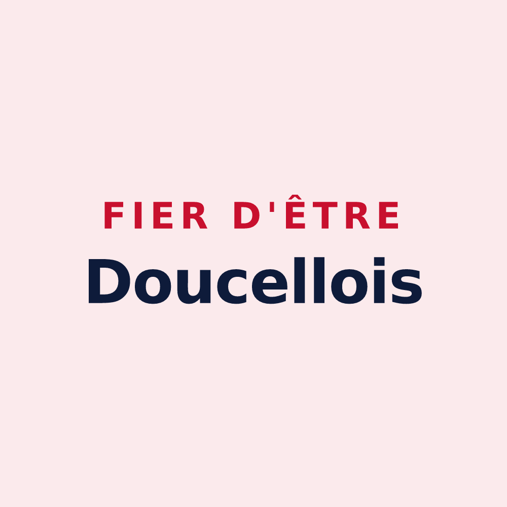 Magnet « Fier d'être Doucellois » — design pour Doucelles