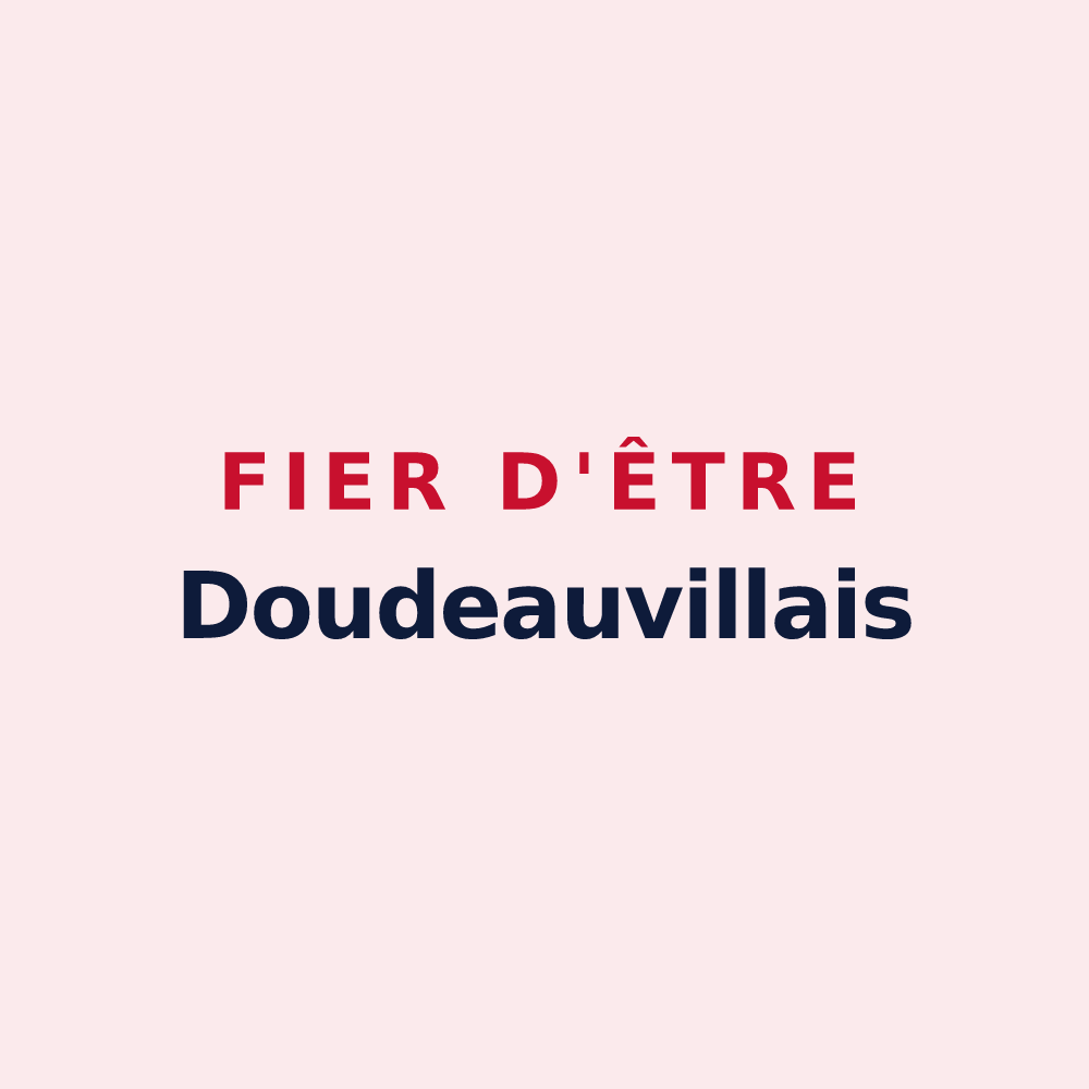 Magnet « Fier d'être Doudeauvillais » — design pour Doudeauville
