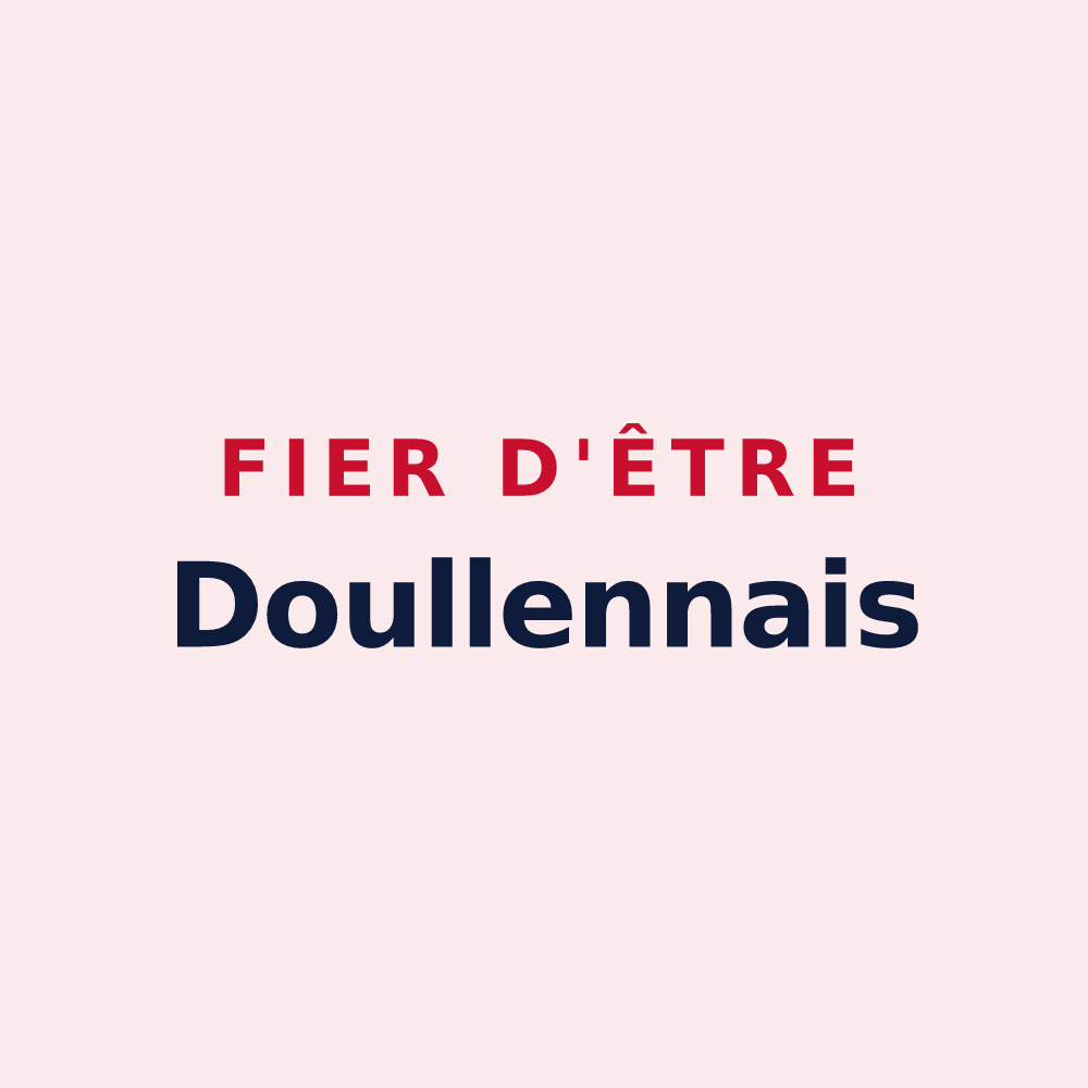Magnet « Fier d'être Doullennais » — design pour Doullens