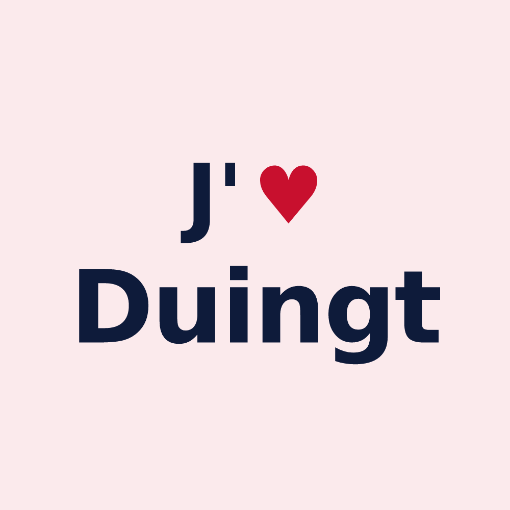 Magnet personnalisé Duingt — design J'aime Duingt