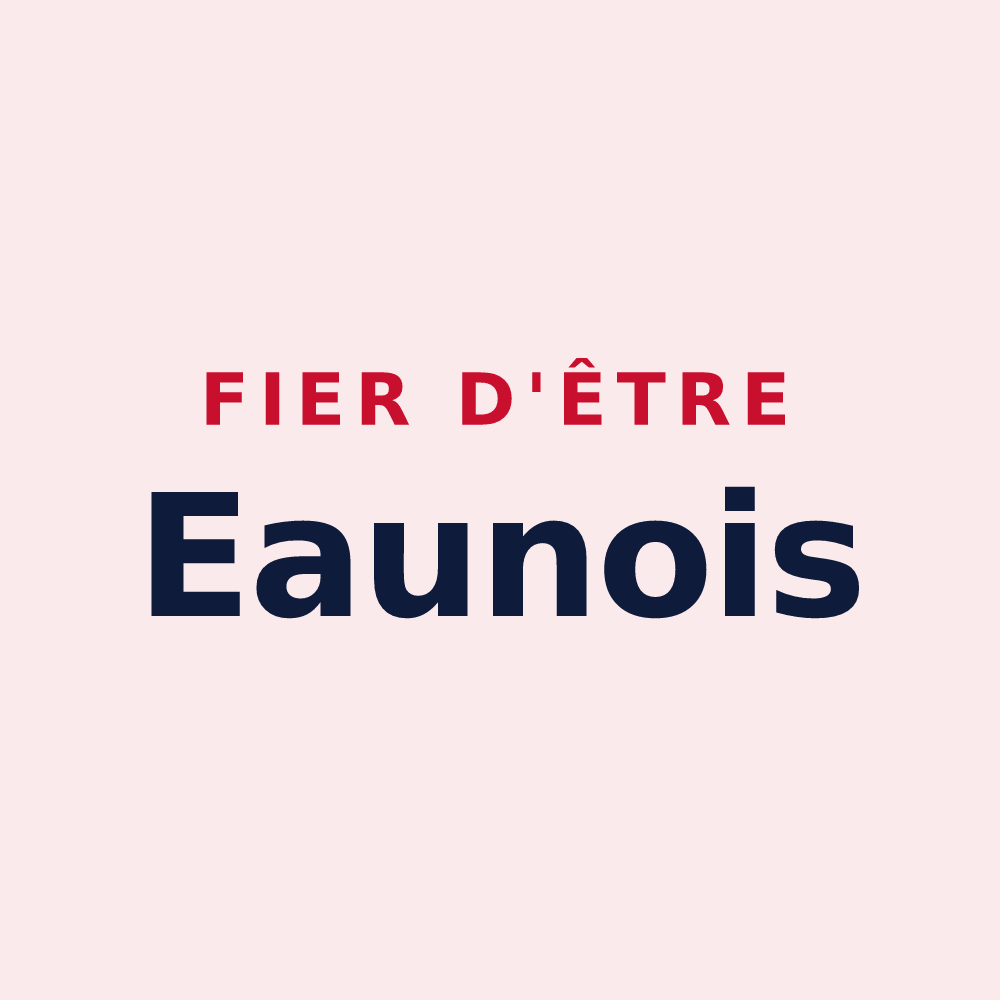 Magnet « Fier d'être Eaunois » — design pour Eaunes