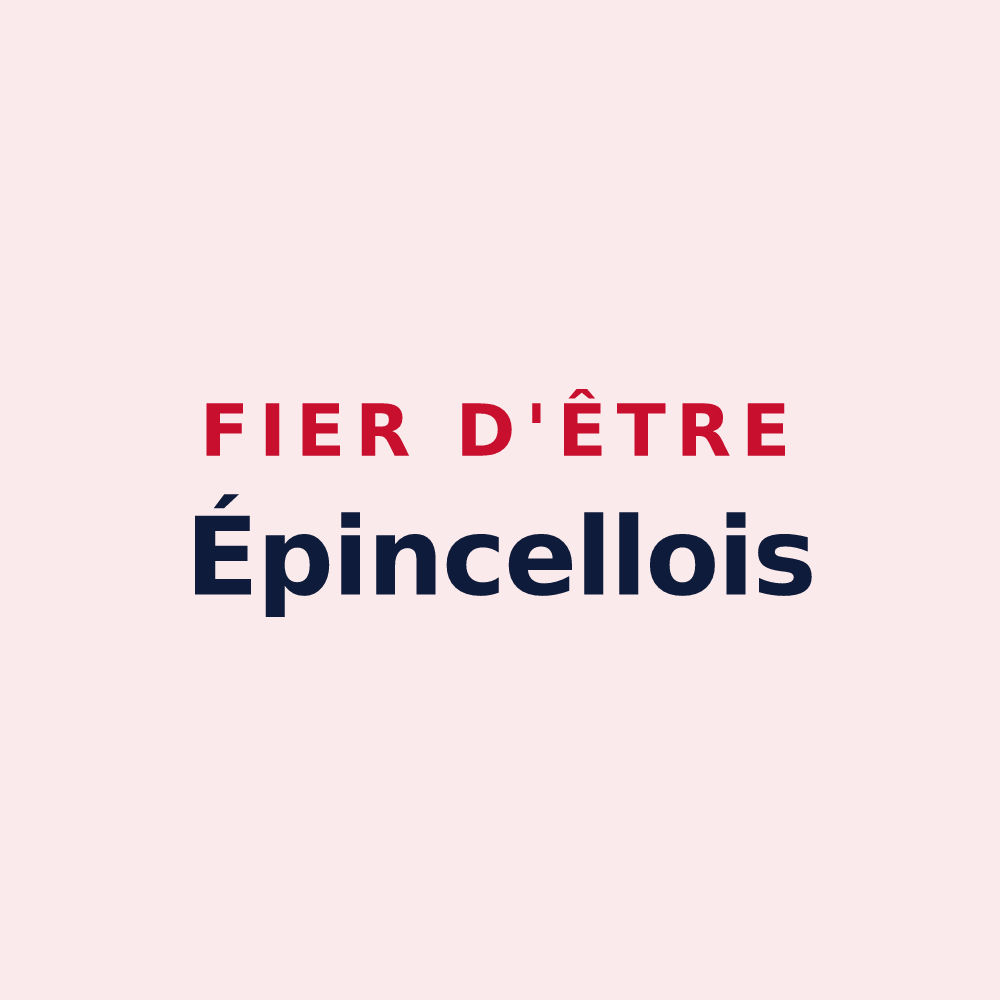 Magnet « Fier d'être Épincellois » — design pour Échenay