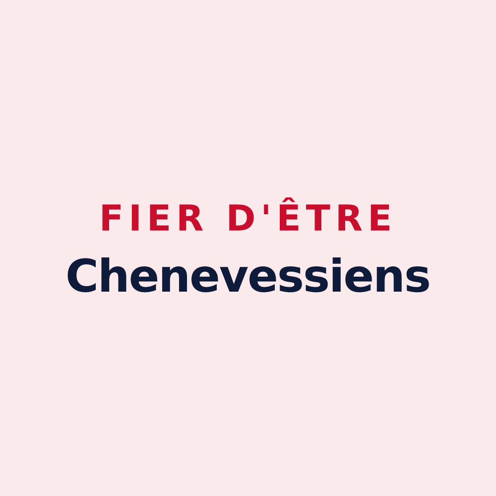 Magnet « Fier d'être Chenevessiens » — design pour Échenevex