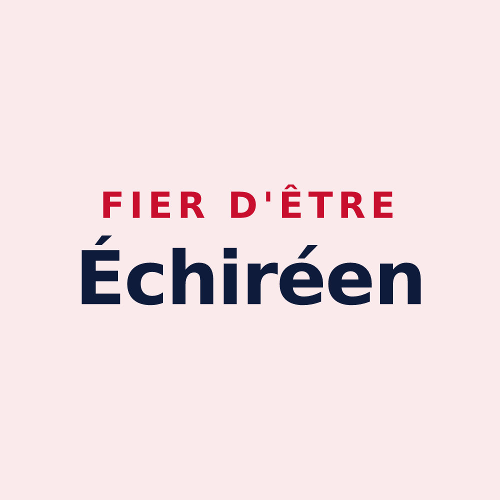 Magnet « Fier d'être Échiréen » — design pour Échiré