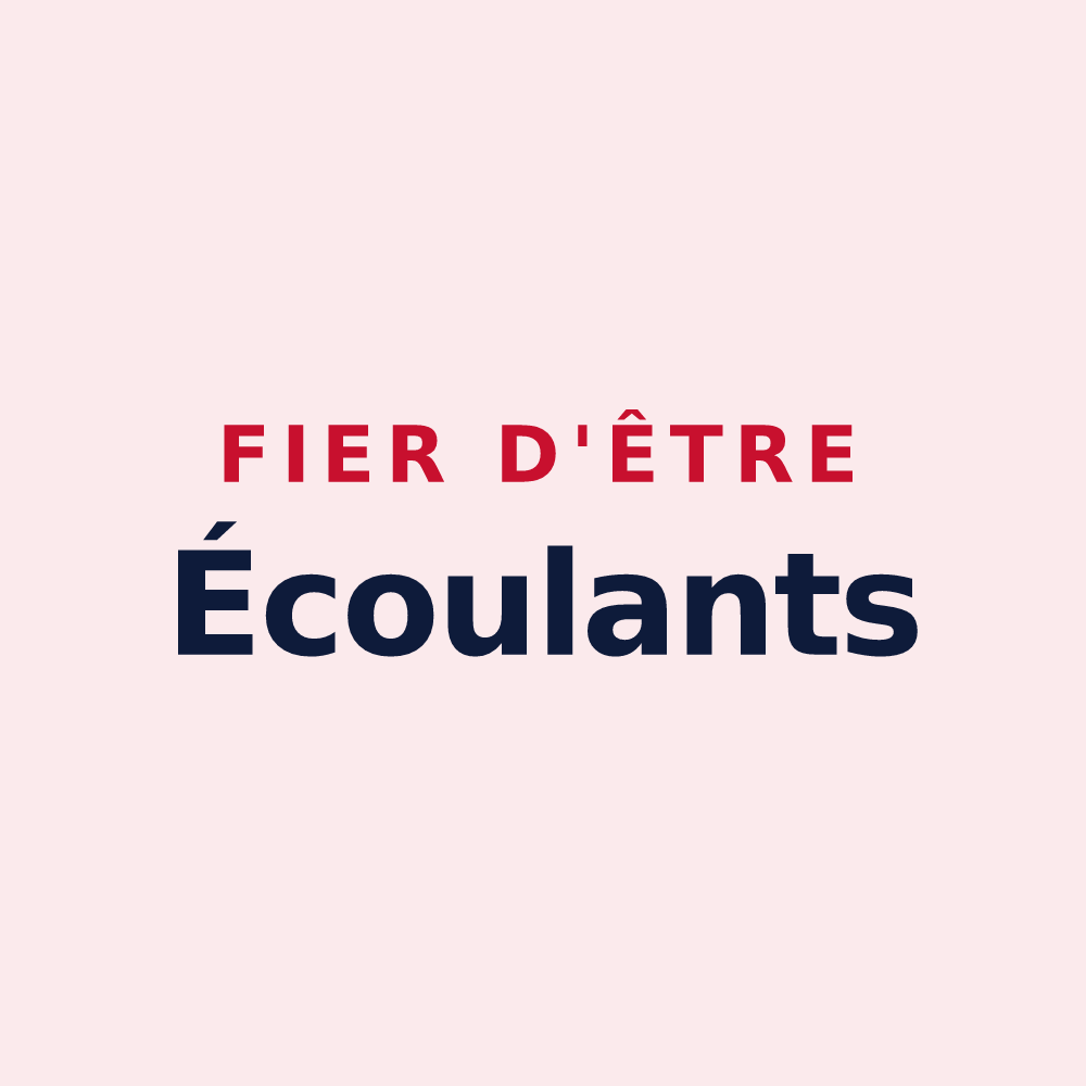 Magnet « Fier d'être Écoulants » — design pour École