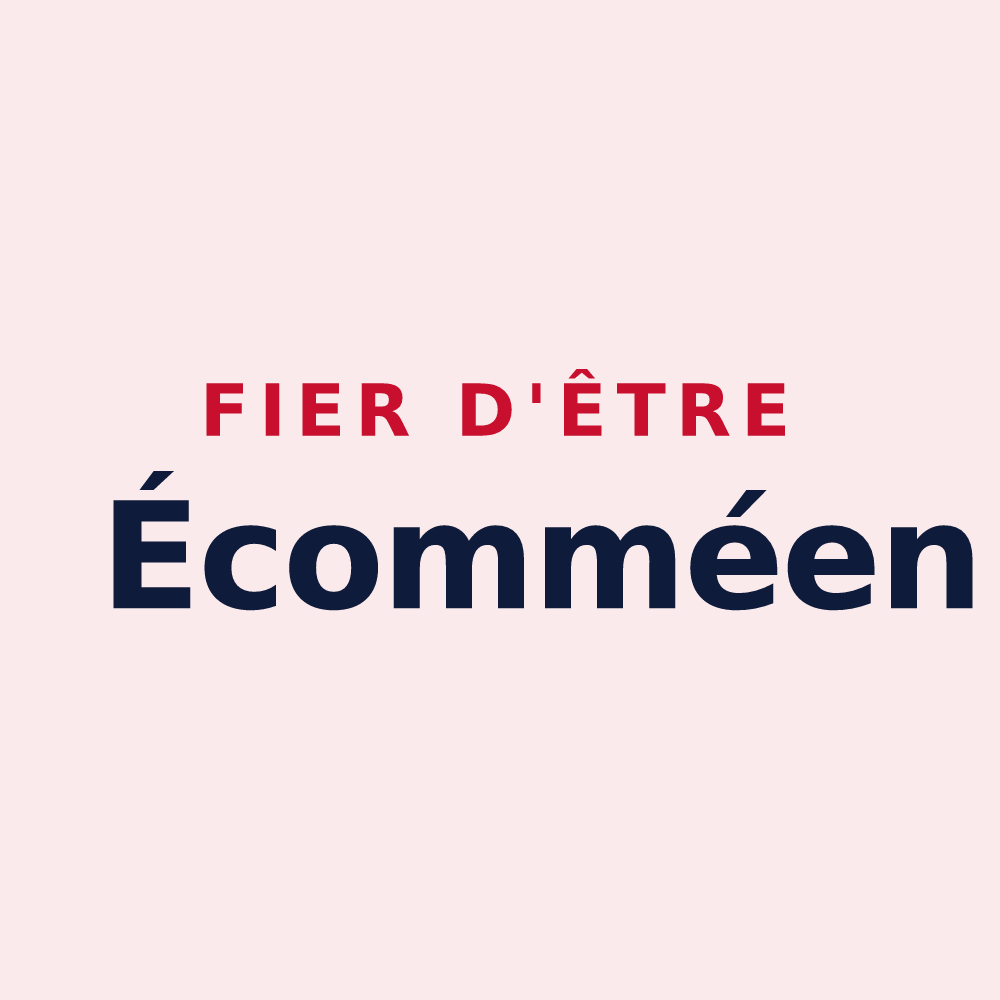 Magnet « Fier d'être Écomméen » — design pour Écommoy