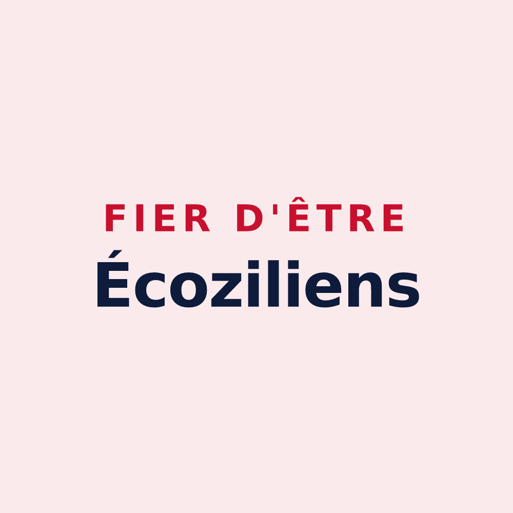 Magnet « Fier d'être Écoziliens » — design pour Écoyeux