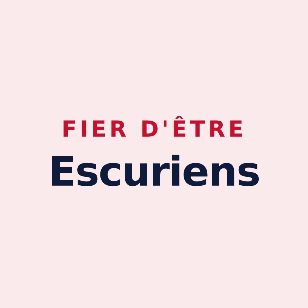 Magnet « Fier d'être Escuriens » — design pour Écurat