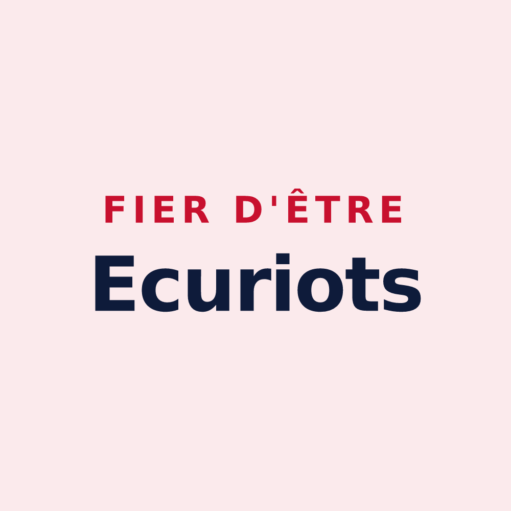 Magnet « Fier d'être Ecuriots » — design pour Écury-sur-Coole