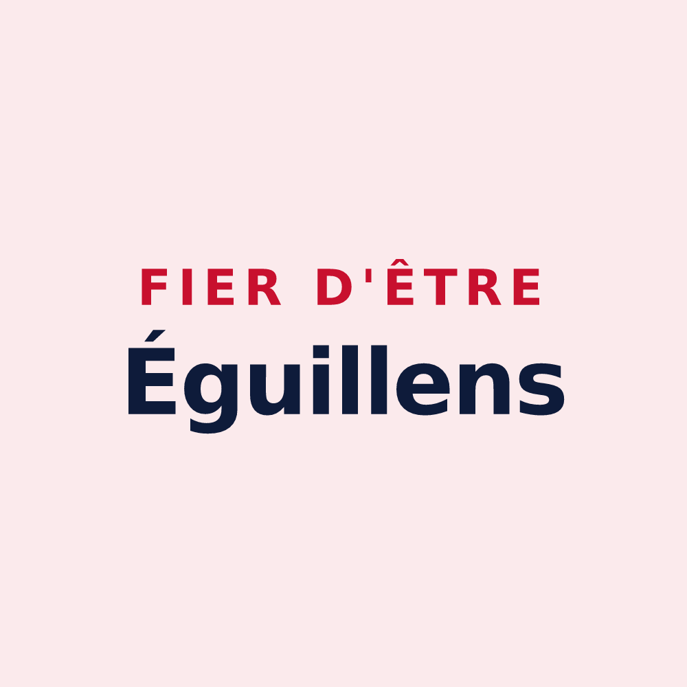 Magnet « Fier d'être Éguillens » — design pour Éguilles