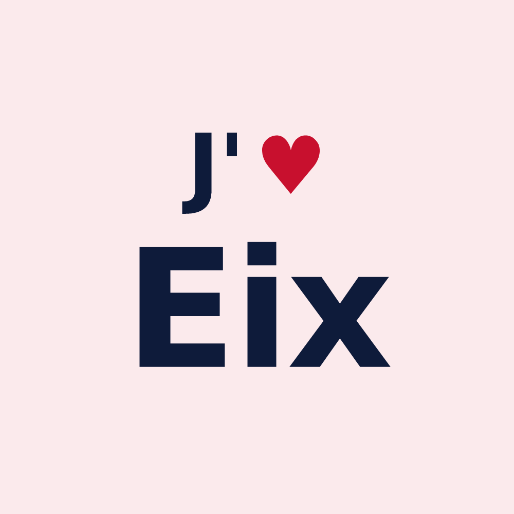 Magnet personnalisé Eix — design J'aime Eix