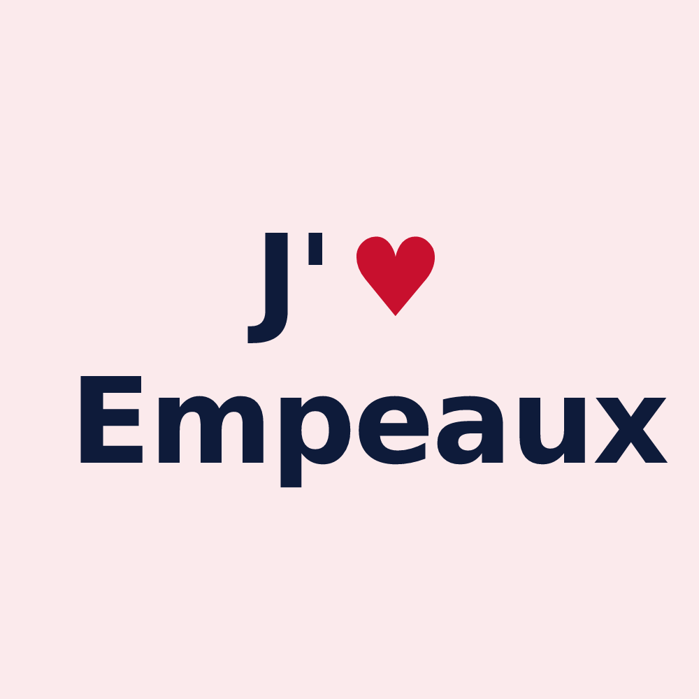 Magnet personnalisé Empeaux — design J'aime Empeaux