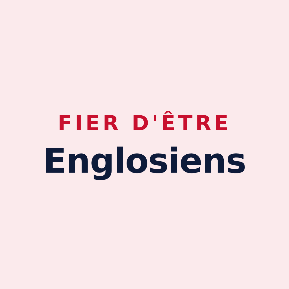 Magnet « Fier d'être Englosiens » — design pour Englos