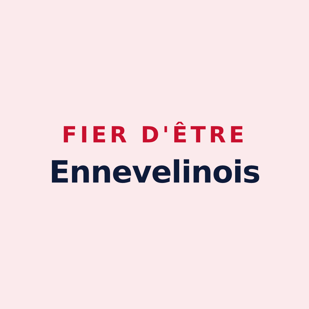 Magnet « Fier d'être Ennevelinois » — design pour Ennevelin
