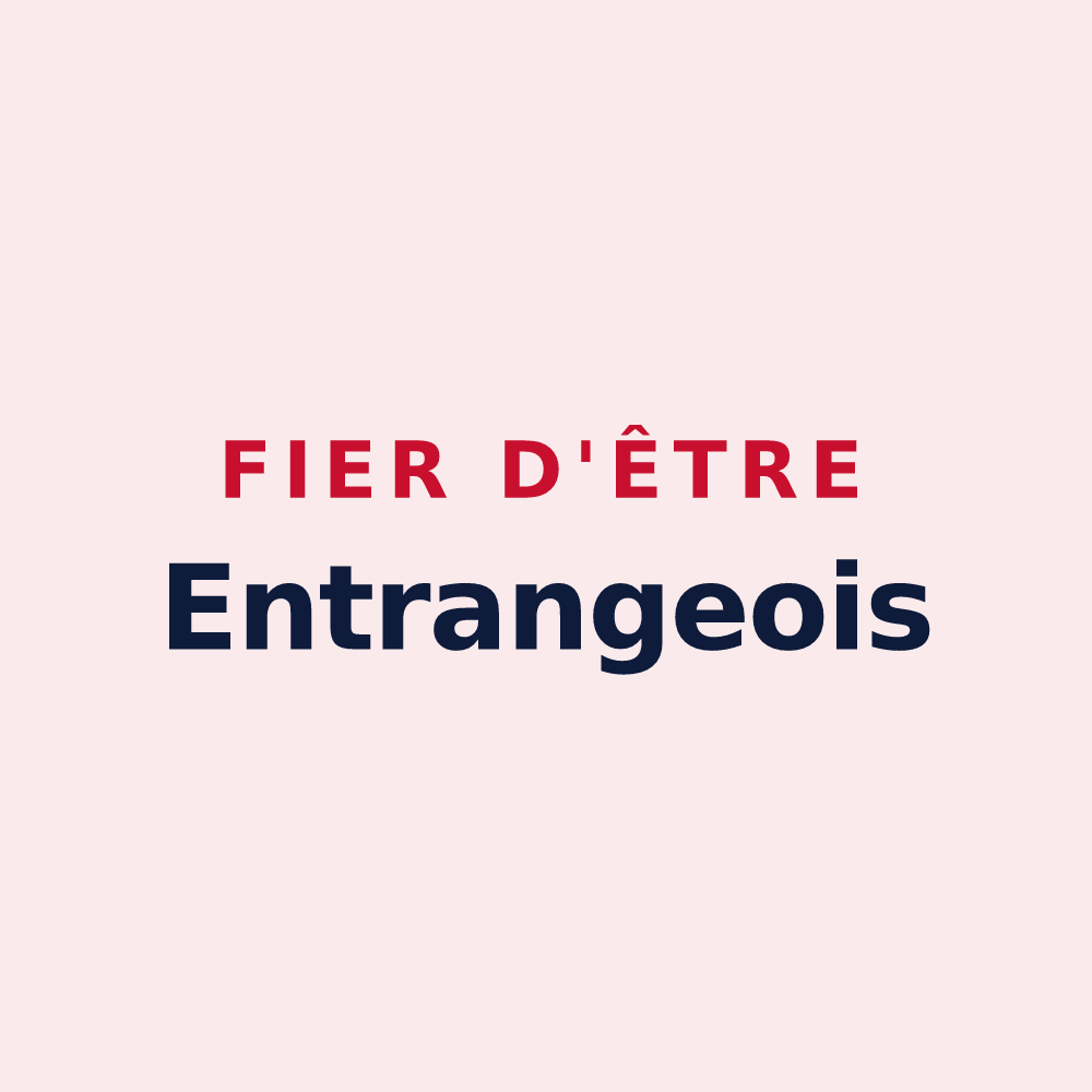 Magnet « Fier d'être Entrangeois » — design pour Entrange